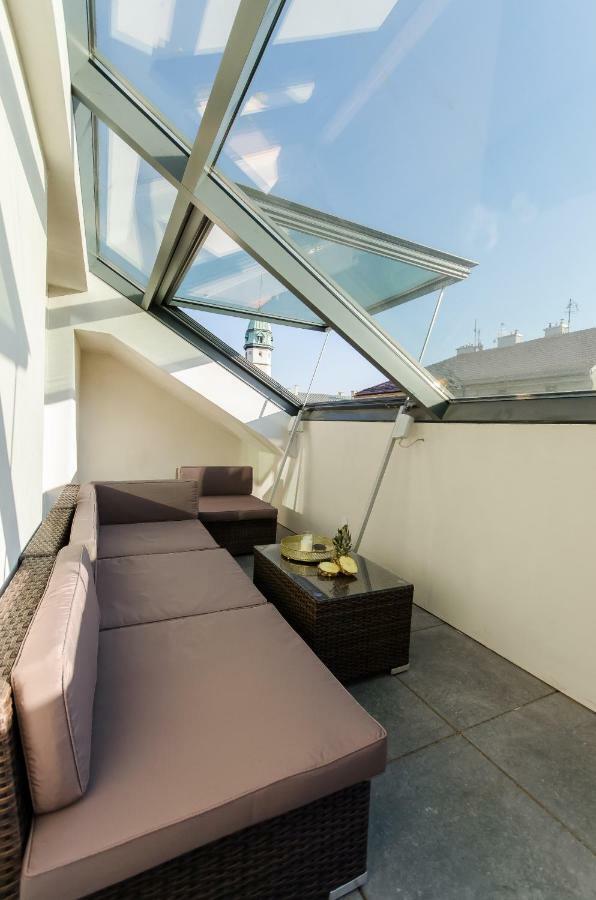 Апартаменты Kazimierz Penthouse With Private Terrace Краков Экстерьер фото