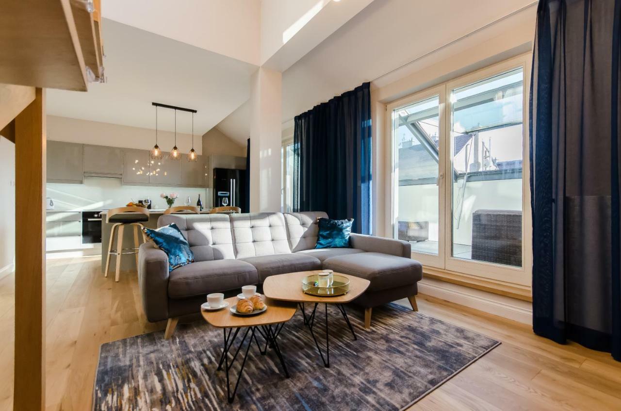 Апартаменты Kazimierz Penthouse With Private Terrace Краков Экстерьер фото