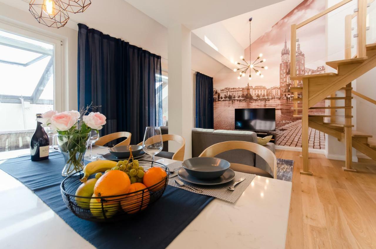 Апартаменты Kazimierz Penthouse With Private Terrace Краков Экстерьер фото