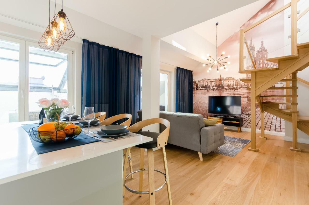 Апартаменты Kazimierz Penthouse With Private Terrace Краков Экстерьер фото
