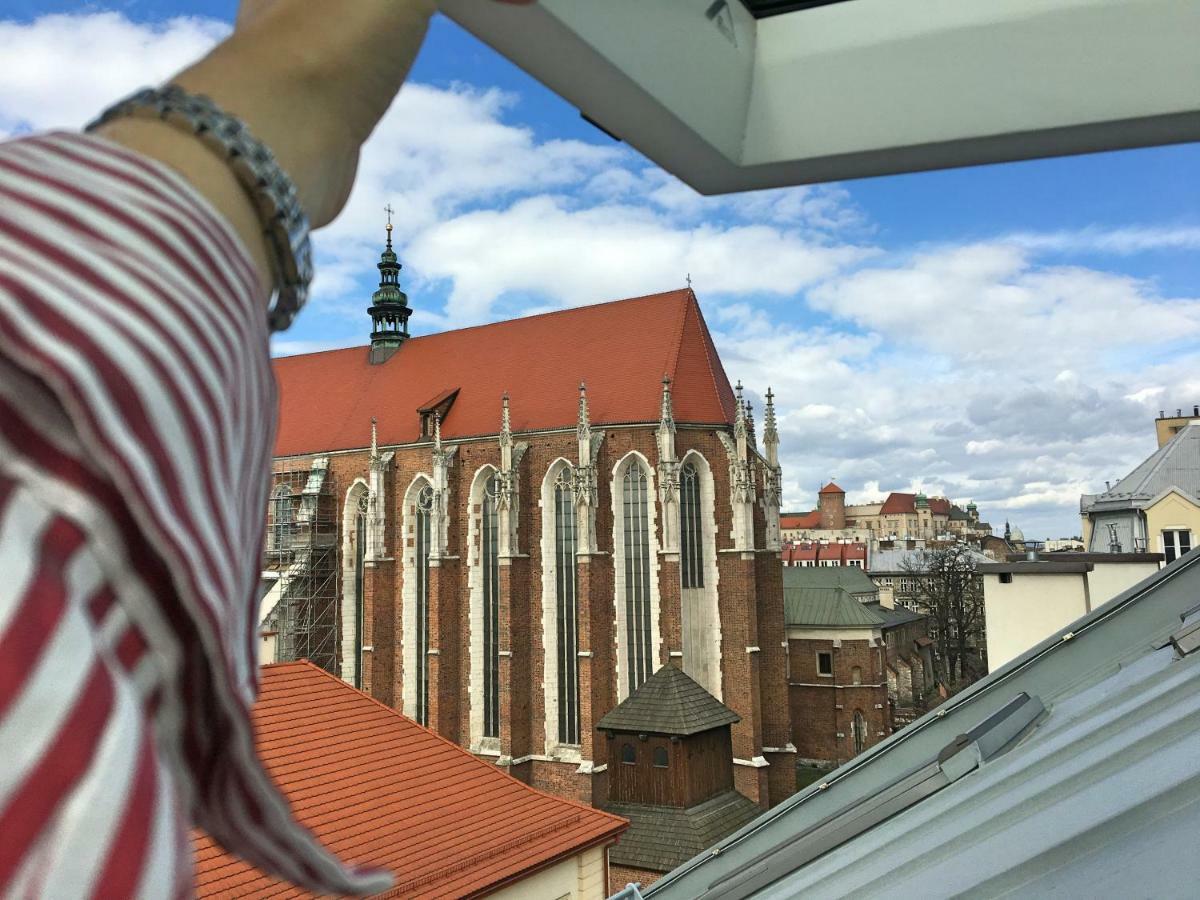 Апартаменты Kazimierz Penthouse With Private Terrace Краков Экстерьер фото
