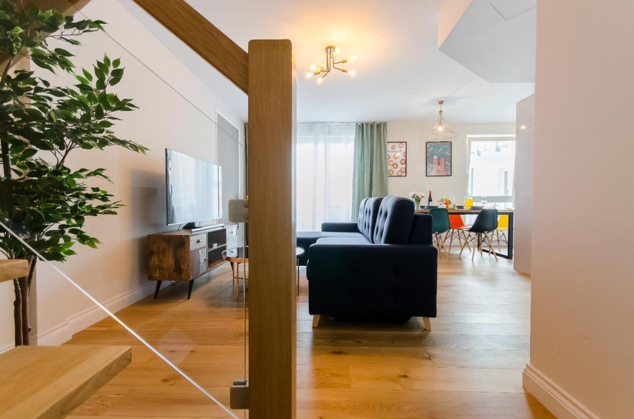 Апартаменты Kazimierz Penthouse With Private Terrace Краков Экстерьер фото